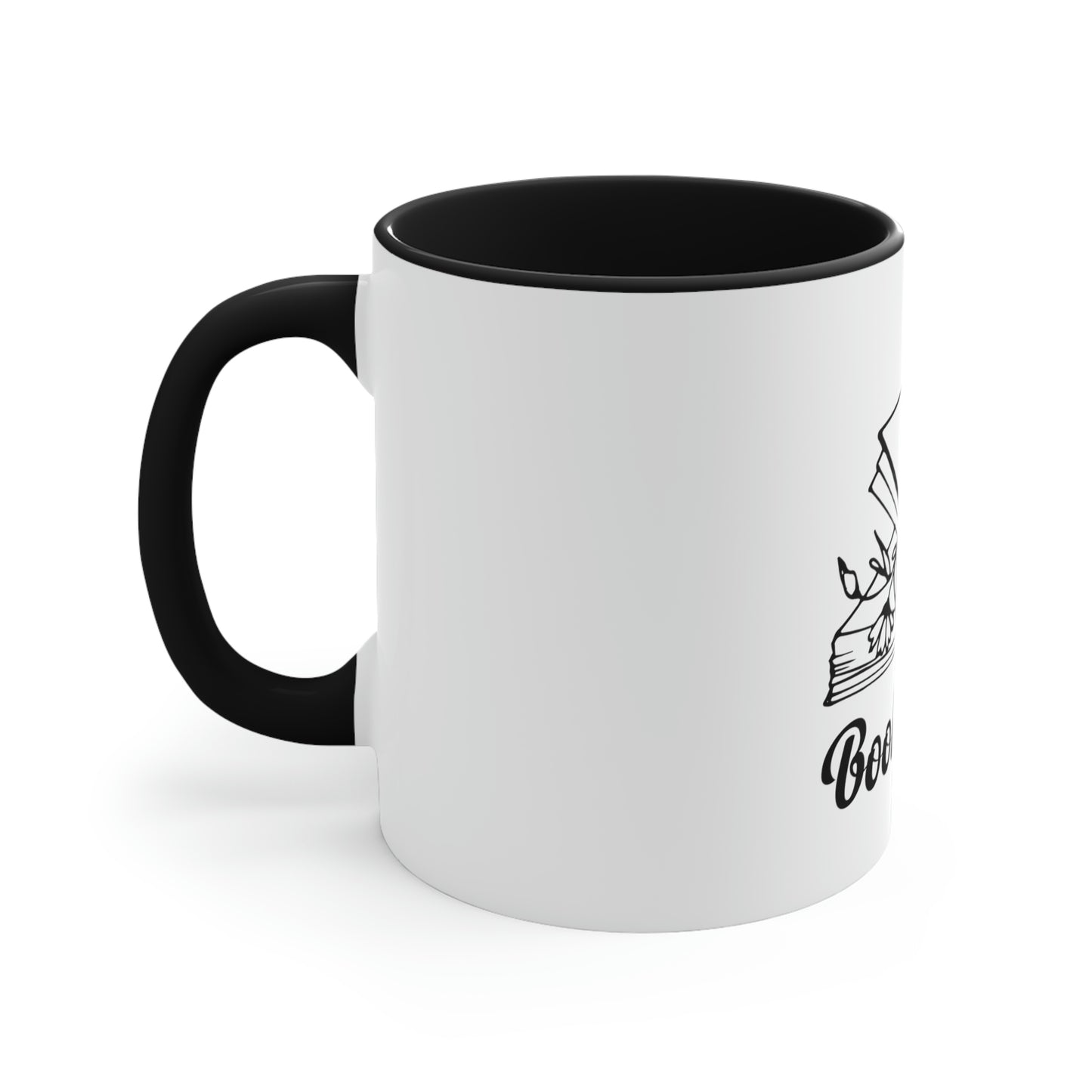 "Book Nerd" Accent Coffee Mug, 11oz